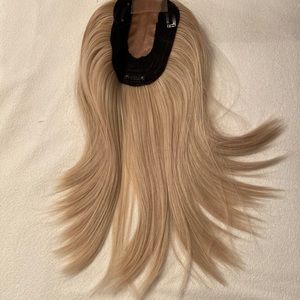 NWOT Light Blond Hair Topper